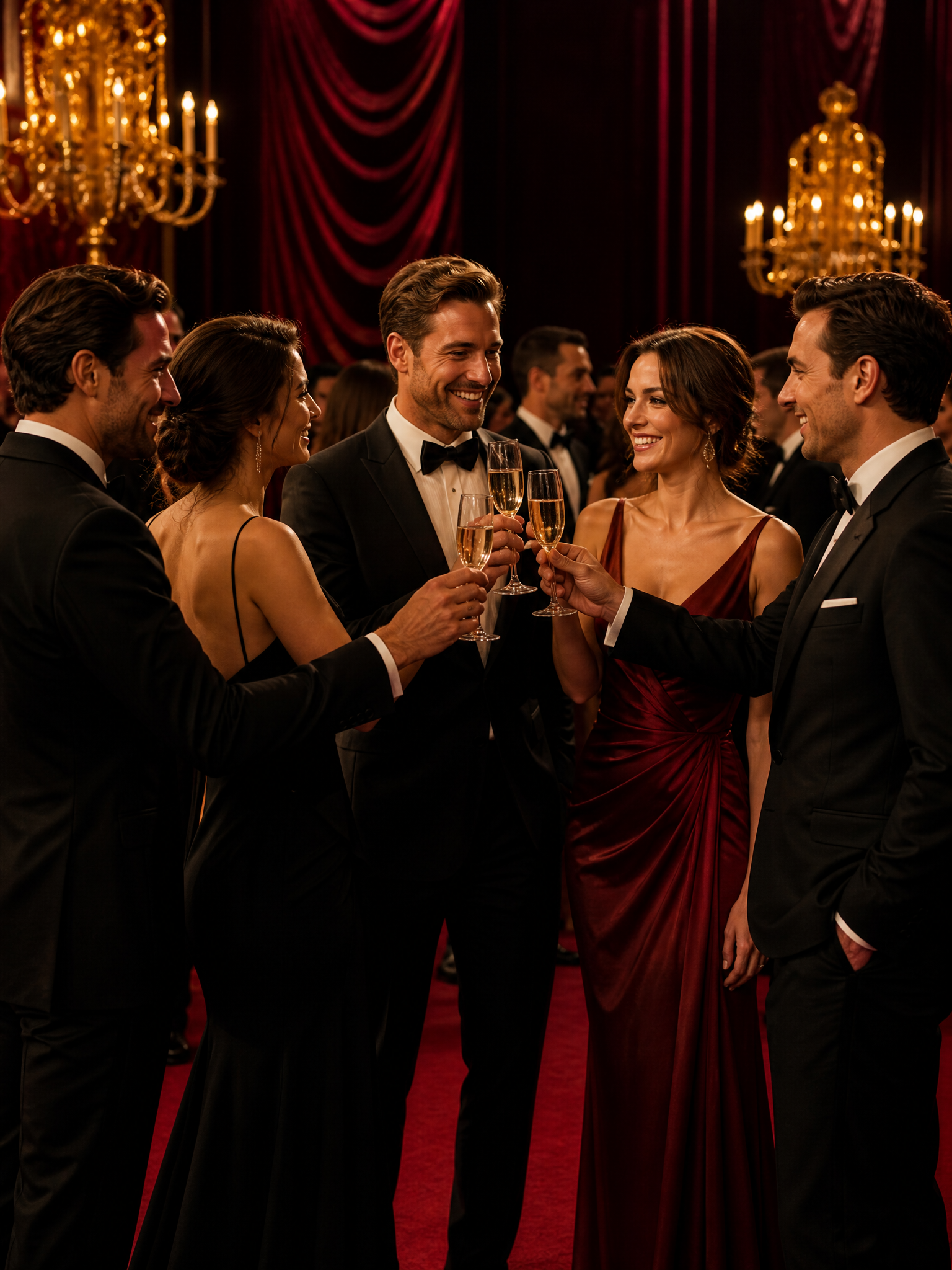 Glamour & Toasts at the Casino Royale prom